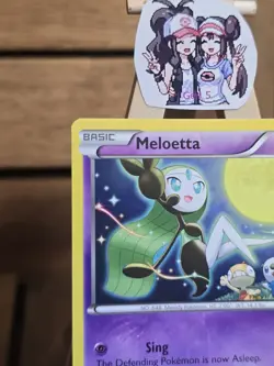 Pokemon TCG Meloetta BW68 Black and White Black Star Promo - Image 3