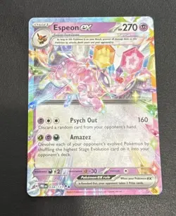Pokemon TCG: Espeon ex 34/165 - 131 - Ultra Rare - FRESH GEM MINT - Image 1