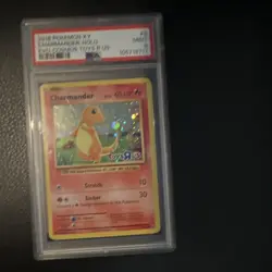 Pokemon TCG 2016 XY Evolutions Charmander Toys R Us Holo Promo #9 PSA 9 - Image 3