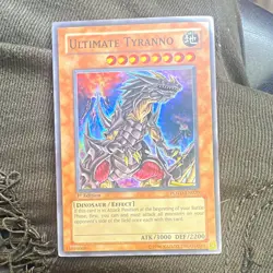 Konami Yu-Gi-Oh! Ultimate Tyranno POTD-EN020 Ultimate Rare 1st Ed EN - Image 1