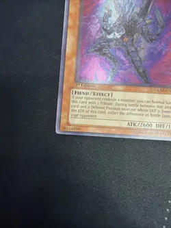 Yugioh Evil Hero Malicious Edge GLAS-EN003 Ultimate Rare 1st Ed NM - Image 5