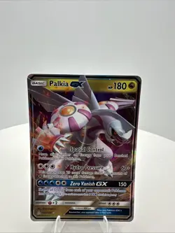 Pokemon TCG Palkia GX 101/156 SM Ultra Prism Ultra Rare Holo Card - Image 1