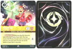 Disney Lorcana TCG Meilin Lee - Losing Control 210/207 Epic Foil Attack Of The V - Image 3
