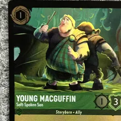 Disney Lorcana Wilds Unknown Young MacGuffin 71/204 Common Foil NM - Image 5