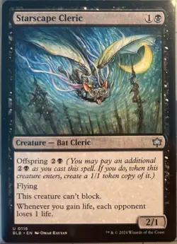 Magic: The Gathering Cards | Starscape Cleric #116 Bloomburrow - NM - Image 1