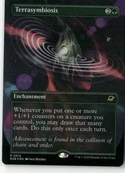 Terrasymbiosis (Borderless) | Foil | Edge of Eternities | 312 | NM | MTG - Image 1