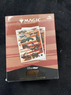 Aetherdrift Finish Line Apex sleeves ULTRA PRO MTG deck protectors 105 ct - Image 1
