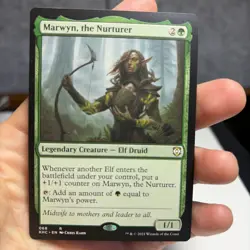 Marwyn, the Nurturer Commander: Kaldheim Regular 068 KHC Mtg Magic The Gathering - Image 1