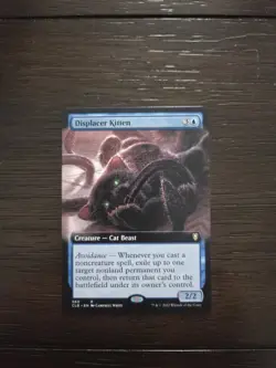 Displacer Kitten (Extended Art) Commander Legends: Battle for Baldur's Gate - Image 1