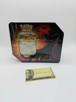 Pokemon TCG Team Rocket Tin Box - Persian EX - New Factory Sealed Fast Shipping - Image 1