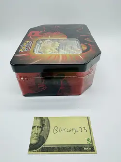 Pokemon TCG Team Rocket Tin Box - Persian EX - New Factory Sealed Fast Shipping - Image 3