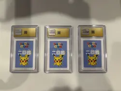 2025 POKEMON TARUKA 1ST ,2ND, 3RD PLACE- SECOND ROUND PIKACHU CGC 10 PRISTINE - Image 2