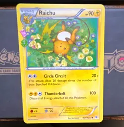 Raichu RC9/RC32 Generations Radiant Collection Non Holo Rare Stage 1 90 HP Eng - Image 1