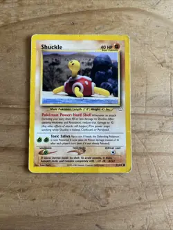 NM Shuckle 51/64 Common Neo Revelation - Yuka Morii Pokemon TCG - LP - Image 1