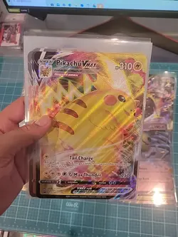 Pokemon TCG Jumbo/ Oversized Card Lot of 15 -Vmax/VUnion/V/EX Pikachu Darkrai - Image 2