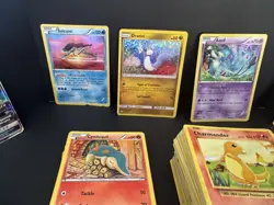 Pokemon Card Lot 100+ Cards Holo Reverse Holo V Cards Vintage Modern Pikachu - Image 3