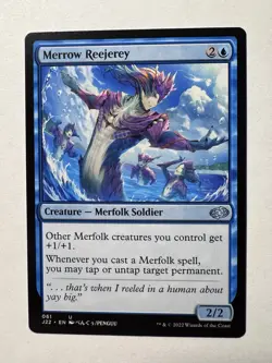 Merrow Reejerey MTG Jumpstart 2022 Uncommon NM x1 - Magic Card Anime - Image 1