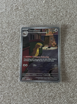 Pokemon Gumshoos 153/132 Star Rare Mega Evolution Full Art Illustration Card - Image 1