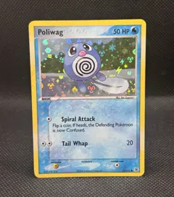 Poliwag 75/112 Reverse Holo Pokemon Card 2004 EX FireRed & LeafGreen - Image 1