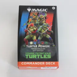 Commander Deck "Turtle Power" Teenage Mutant Ninja Turtles TMT MTG - Image 1