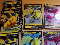 Pokemon Lot Of Oversized Cards 14 Jumbo Lot TCG Trading Cards Collection - Image 3