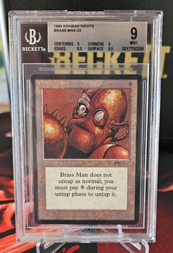 Arabian Nights - Brass Man - MTG - MINT - BGS 9 B+ - Image 1