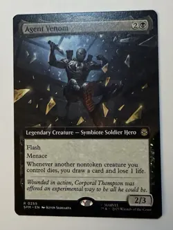 Agent Venom (Extended Art) 255 R Marvel's Spider-Man NM MTG - Image 1