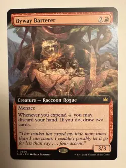 Byway Barterer - 360 - BLB - NM - MTG Magic the Gathering Extended Art - Image 1