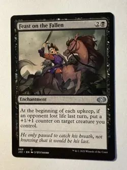 Feast on the Fallen #68 (NM) Jumpstart 2022 J22 Magic MTG - Image 1