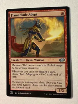 Flameblade Adept #131 (NM) Jumpstart 2022 J22 Magic MTG - Image 1