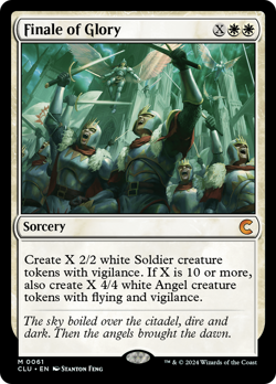 Finale of Glory, Ravnica: Clue Edition, MTG CLU NM/M - Image 1