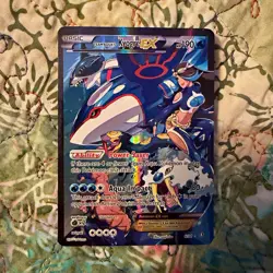 Pokemon Team Aqua's Kyogre EX 6/34 Double Crisis 2015 Ultra Rare Holo - Image 1