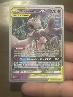 Pokemon World Championship 2019 Mewtwo & Mew GX Unified Minds Card 71/236 NM - Image 1