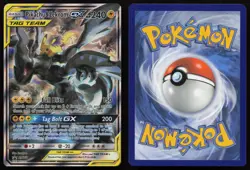 Pikachu & Zekrom GX SM168 Holo Promo Sun & Moon Promo Pokemon English NM - Image 3