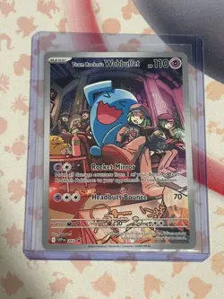 Team Rocket's Wobbuffet SVP203 - Pokemon TCG Destined Rivals - Image 1