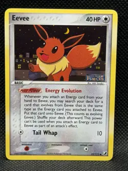 Eevee 55/115 Reverse Holo EX Unseen Forces STAMPED 2005 Pokemon TCG NM - Image 1
