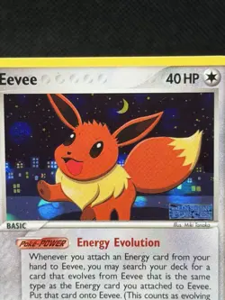 Eevee 55/115 Reverse Holo EX Unseen Forces STAMPED 2005 Pokemon TCG NM - Image 2
