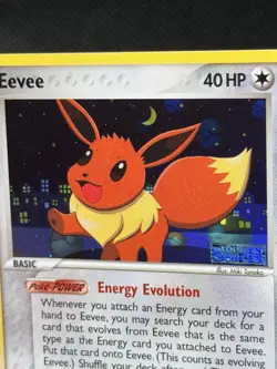 Eevee 55/115 Reverse Holo EX Unseen Forces STAMPED 2005 Pokemon TCG NM - Image 3