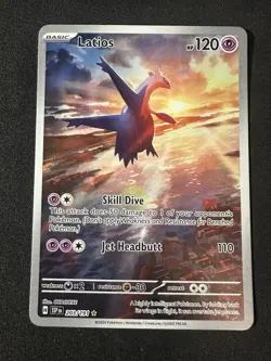 2024 LATIOS 203 Surging Sparks SIR Pokemon TCG SSP EN Special Illustration Rare - Image 1