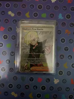 Pokemon Gladion's Final Battle 108/084 Full Art Pitch Black NM - Image 1