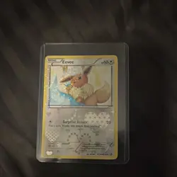 Pokemon TCG Eevee RC14/RC25 Legendary Treasures Radiant Reverse Holo 60 HP EN - Image 1