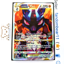 Lucario VSTAR BLACK STAR PROMO card SWSH291 Pokemon 2023 Crown Zenith NM/LP - Image 1