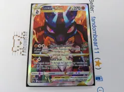 Lucario VSTAR BLACK STAR PROMO card SWSH291 Pokemon 2023 Crown Zenith NM/LP - Image 2