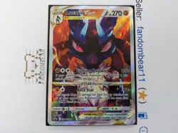 Lucario VSTAR BLACK STAR PROMO card SWSH291 Pokemon 2023 Crown Zenith NM/LP - Image 5