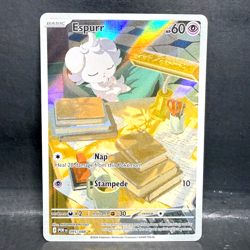 2026 POKEMON PERFECT ORDER ESPURR 095/088 ILLUSTRATION RARE - Image 1