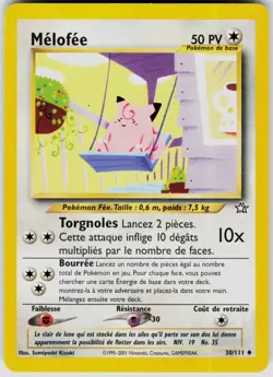 Clefairy 30/111 Uncommon Neo Genesis Pokemon Unlimited [FRENCH] - Image 1