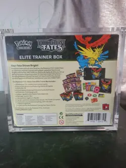 Pokemon TCG: Hidden Fates Elite Trainer Box With Acrylic Case, Has Tears 820650804731 - Image 4