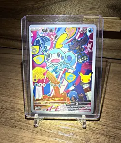 Pokemon TCG Sobble 054 Mega Evolution Promo First Partner Series 2 Full Art - Image 1