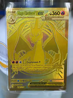 Pokemon TCG Mega Charizard Y EX 130/094 Ascended Heroes Holo 360 HP EN - Image 1