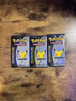 Celebrations Booster Packs, Pokemon, 3 Packs, Sealed/Brand New, English - Image 1